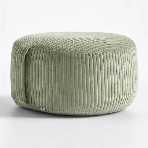 Verte Green Velvet Corduroy - Foot Rest for Glider