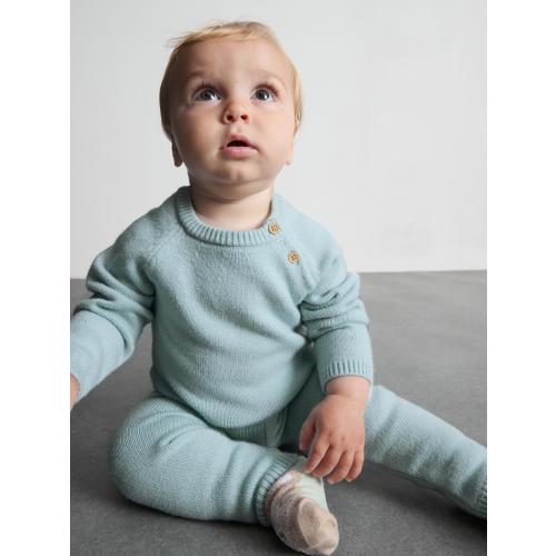 0-18mths | Sweater and Knit Leggings Newborn Set