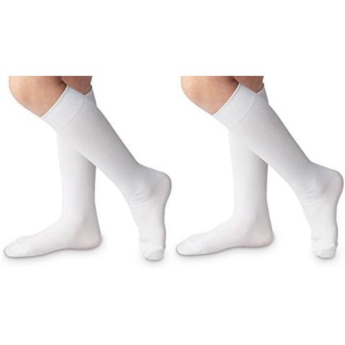 Jefferies Socks Boys School Nylon Dress Knee High Socks 2 Pair Pack