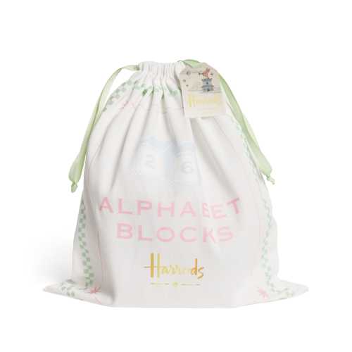 Harrods Wooden Alphabet Blocks