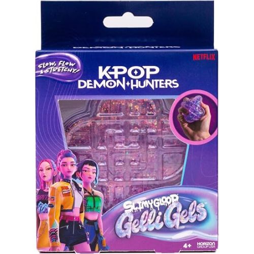 Horizon Group USA Slimygloop Gelli Gels, Kpop Demon Hunters HUNTR/X