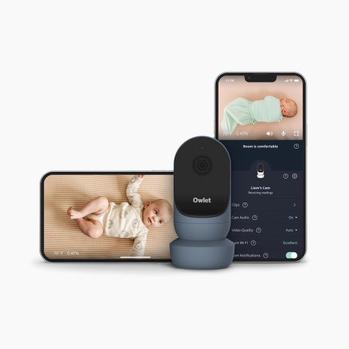 Owlet Cam 2 HD Video Baby Monitor - Bedtime Blue
