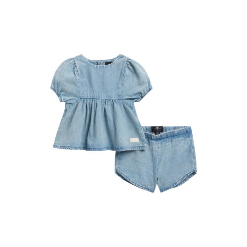 Bubble Sleeve Top & Bloomers