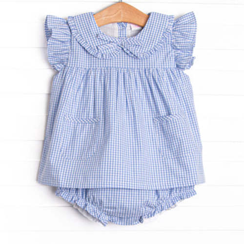 Countryside Coast Diaper Set, Blue – Stitchy Fish