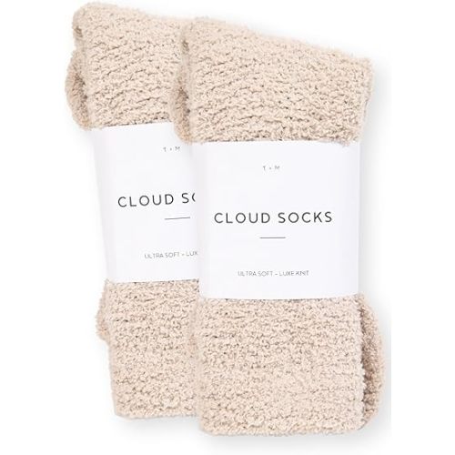 Unboxme Gifts Warm & Cozy Ultra-Luxe Cloud Sock, Gift for Women & Men - Super Soft Luxurious Fabric Sleep Socks