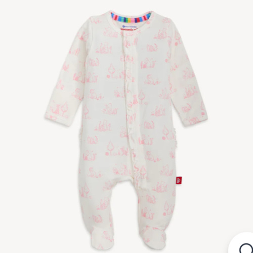 Magnetic Me Sweeter Than Hunny Magnetic Ruffle Footie