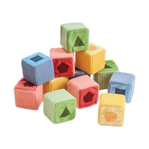 Kaplan Early Learning Soft Shape and Color Blocks - Set of 12
