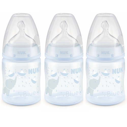 NUK Smooth Flow Anti-Colic Bottle, 5 oz, 3 Pack, 0+ Months