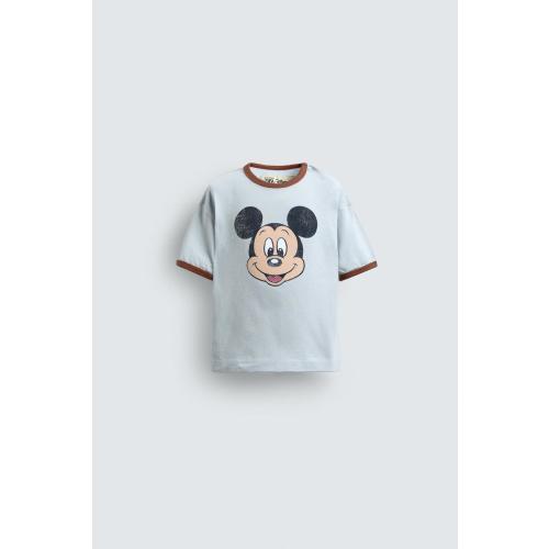 6-18 MONTHS/ HARRY LAMBERT FOR ZARA X DISNEY GRAPHIC T-SHIRT - Sky blue | ZARA United States