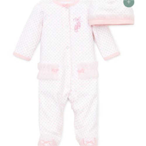 Prima Ballerina Footed One-Piece And Hat