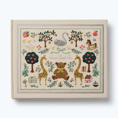 Rifle Paper Co. - Storybook Embroidered Baby Book
