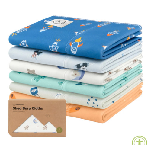 Shea Burp Cloths - cosmo