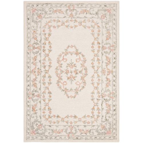 SAFAVIEH Handmade Aubusson Kattie Traditional Oriental Wool Rug