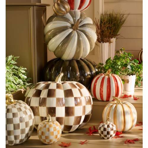 MacKenzie-Childs | Rosy Check Wall Decor Butterfly Duo