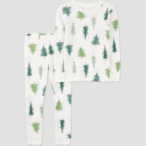 Carter's Just One You® Toddler 2pc Christmas Long Sleeve Cotton Pajama Set
