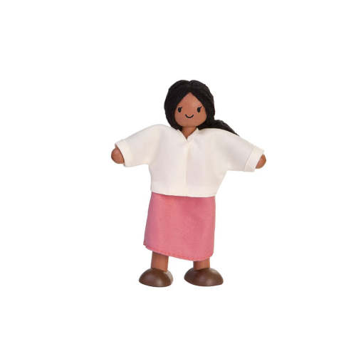 Mom Dollhouse Figure - Medium Skin Tone – PlanToys USA