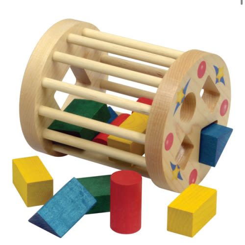 Cage Shape Sorter — Maple Landmark
