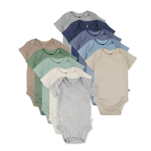 10-Pack Organic Cotton Short Sleeve Bodysuits | Honest Baby Clothing