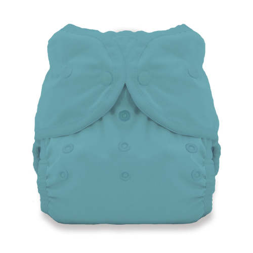 Thirsties Duo Wrap - Snap diaper cover (Size Two, Lagoon)