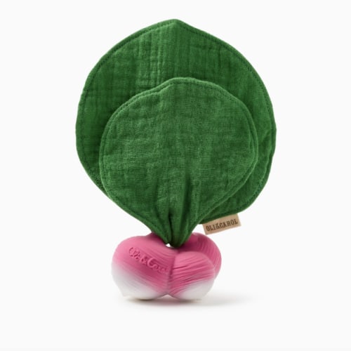 Oli & Carol Ramona the Radish Mini Doudou Teether – Kinoko Kids