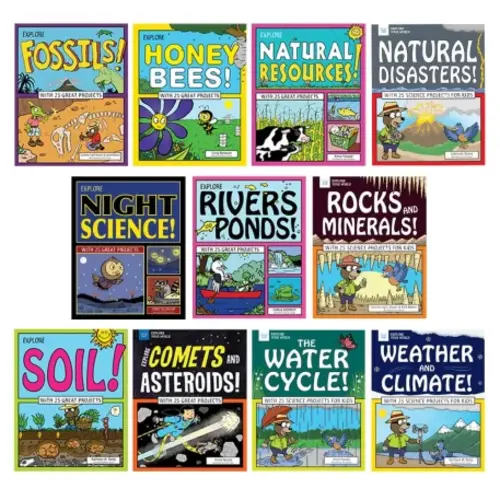 Explore Book Set - Science Activities for Kids | Nature-Watch