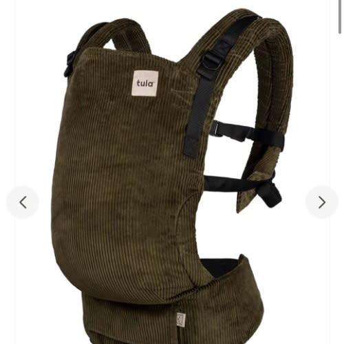 Olive - Corduroy Free-to-Grow Baby Carrier – Baby Tula US