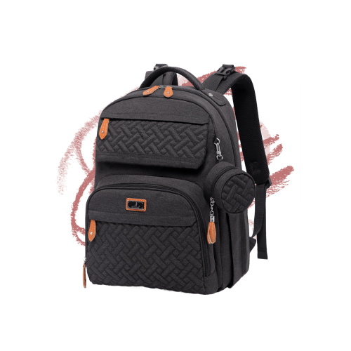 Travel Diaper Bag- Black