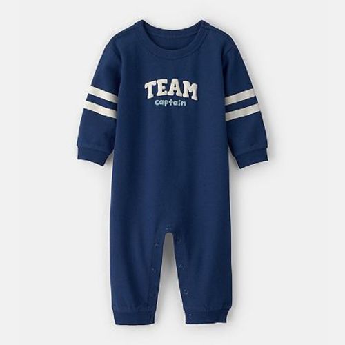 Baby Carter's 'Team Captain' French Terry Jumpsuit