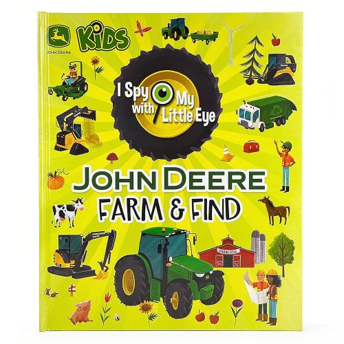 I Spy With My Little Eye John Deere Farm & Find - Kids Search, Find, and Seek Activity Book, Ages 3, 4, 5, 6+