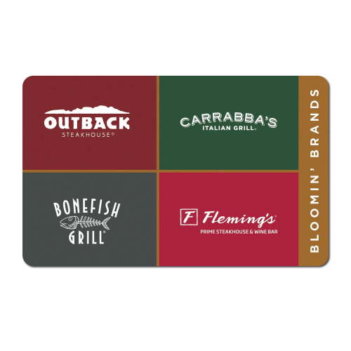 Bloomin' Brands $25 eGift Card [Email Delivery]