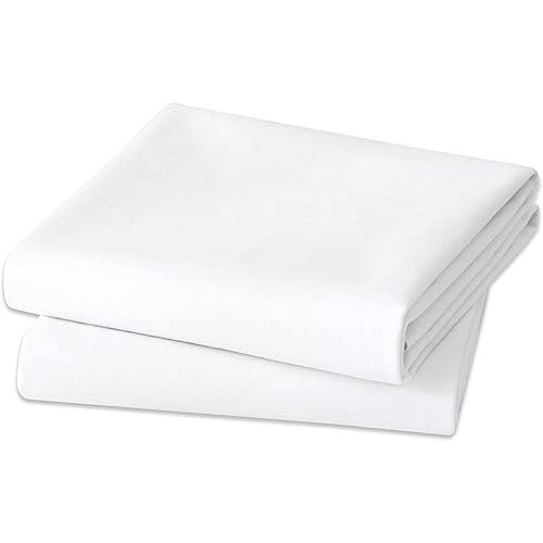 Flannel Crib Protector Pad,100% Waterproof Mattress Protector Pad, One Size, 27" X 50"-2pcs