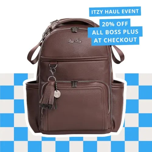 Diaper Backpack Stylish & Functional Bag Itzy Ritzy®