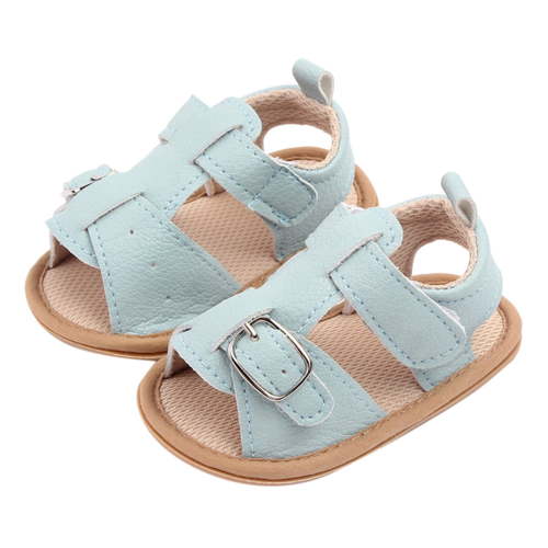 Kureaily Boys Girls Open Toe Solid Shoes First Walkers Shoes Summer Toddler Flat Sandals 6-12 Months