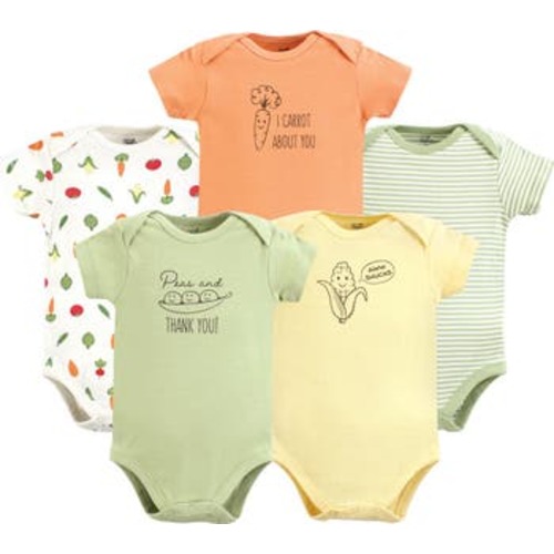 Organic Cotton Bodysuits, 6-9M