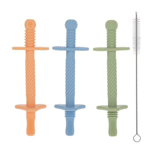 Nuby Teething Tube - Boy - 3pk