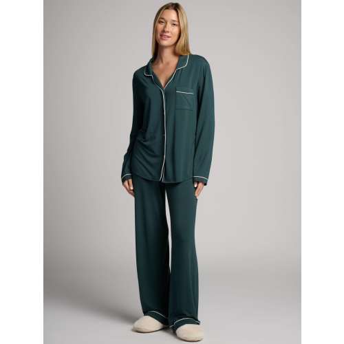 Luna Lounge Long Sleeve Pajama Set | Cozy Matching PJ Set | Comfrt