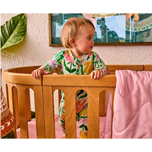 Sweet Daisy Organic Cotton Snuggle Blanket