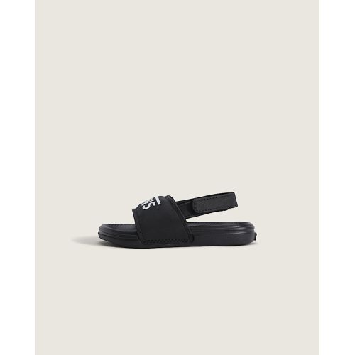 Toddler La Costa Slide-On Sandal in Black / True White | Vans