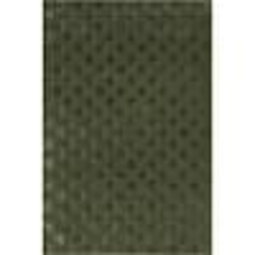 nuLOOM Alaiya Checkered Machine Washable Green 6 ft. Modern Round Rug MEGR05A-R606