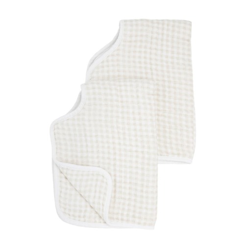 Assorted 2-Pack Cotton Muslin Burp Cloths