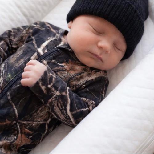 Plush Black Tree Camo