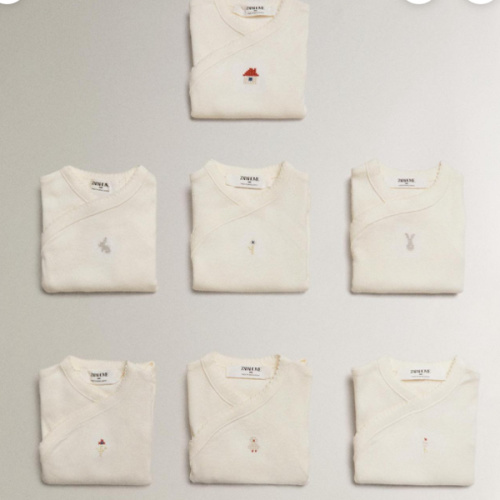 CROSS-STITCH BABY BODYSUIT PACK | Zara Home United States of America