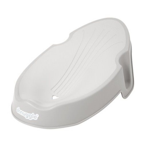 Shnuggle Newborn Baby Bath Support | Ergonomic, Non-Slip & Quick-Dry | From 0-3 months Taupe One size