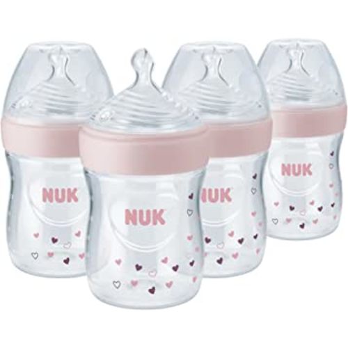 NUK Simply Natural Baby Bottle with SafeTemp