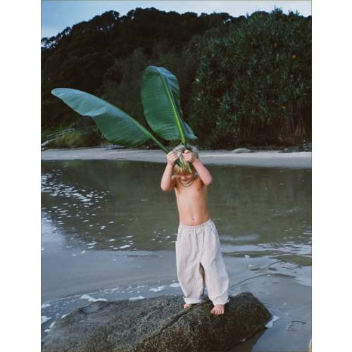 casper pant | beige stripe