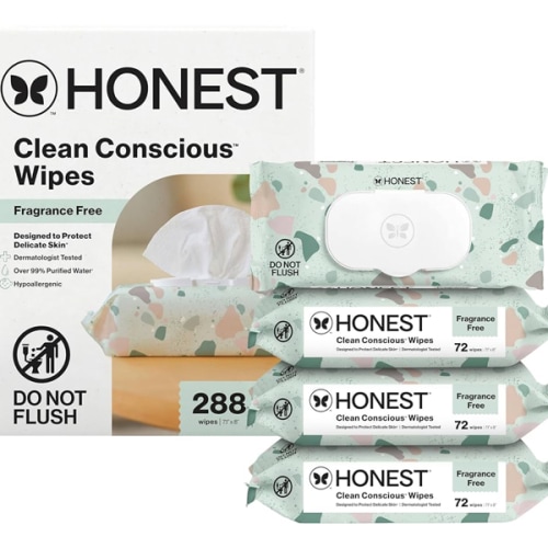 Honest Co Baby Wipes - 4pk