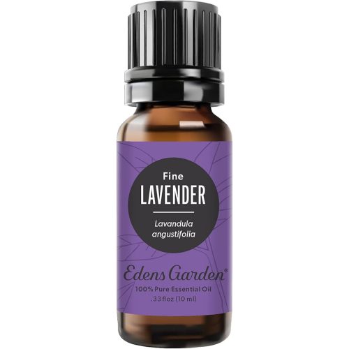 Edens Garden Lavender- Fine Essential Oil- 100% Pure Premium Grade, Undiluted, Natural, Therapeutic, Aromatherapy, The Best for Diffuser, Candle, Humidifiers, Kid Safe 10 ml (.33 fl oz)