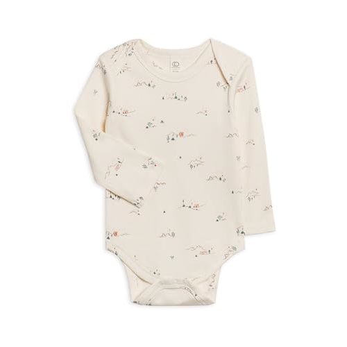 Colored Organics - Organic Cotton Baby Bodysuit - Long Sleeve Infant One Piece