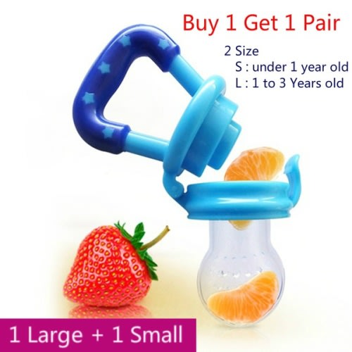 Wish | Baby Bite Pacifier and Music Baby Food Supplement for Fruits and Vegetable Baby Feeder