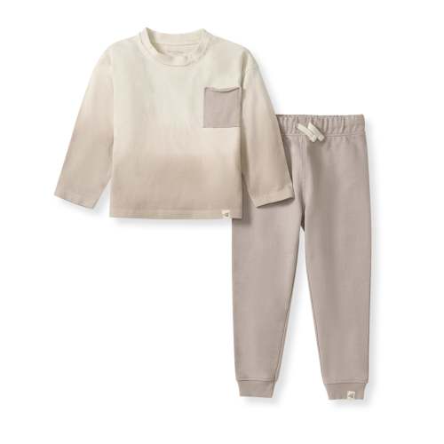 Dip Dye Boy Pocket Tee & Pants Set – Burt's Bees Baby